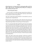 Phân tích cơ sở lý luận thực tiễn và nội dung luận điểm của Hồ Chí Minh