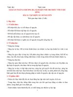 Giáo án toán 6, sách kết nối tri thức với cuộc sống (chương 3)  