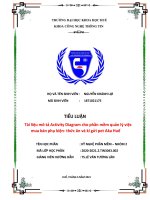 TIỂU LUẬN tài liệu mô tả activity diagram cho phần mềm quản lý việc mua bán phụ kiện thức ăn và kí gửi pet aka huế 