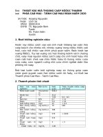 90001910 thiet ke he thong cap nuoc TP ca mau   tinh ca mau 