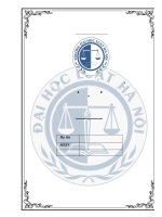 BÀI tập học kỳ môn TRIẾT học mác lê NIN vận dụng nội dung và ý nghĩa phương pháp luận của nguyên lý về mối liên hệ phổ biến để lý giải về sự ra đời của nhà nước và pháp luật 