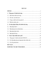 PHÂN TÍCH CÁC BIỆN PHÁP ĐỂ THỰC THI CHÍNH SÁCH CÔNG VÀ LẤY VÍ DỤ MINH HỌA ĐỐI VỚI MỘT CHÍNH SÁCH CỤ THỂ