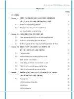 Đồ án môn học thiết kế động cơ đốt trong PHÂN TÍCH điều KIỆN làm VIỆC, NHIỆM vụ và yêu cầu của hệ THỐNG PHÁT lực 