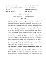 Lý luận chung về hoạt động niêm yết chứng khoán trên sở giao dịch chứng khoán 