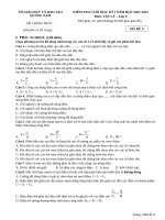 Đề thi học kì 1 môn Vật lý 9 Quảng Nam 2021 2022