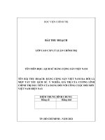 TIỂU LUẬN CAO cấp CHÍNH TRỊ   đảng cộng sản việt nam ra đời là một tất yếu lịch sử  ý nghĩa, giá trị của cương lĩnh chính trị đầu tiên của đảng đối với công cuộc đổi mới việt nam hiện nay