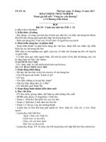 giáo án lớp 2 kết nối tri thức ngang TUẦN 16   20 