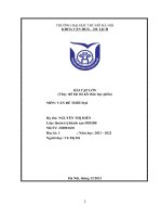 Hãy phân tích thực trạng việc làm ở Việt Nam hiện nay? Thế giới ngày nay đang bước vào thời đại của cuộc Cách mạng 4.0, điều này ảnh hưởng rất lớn đến việc thay đổi cơ cấu ngành nghề trên thế giới trong đó có Việt Nam; theo em Việt Nam chúng ta cần có nhữ
