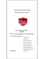 BÀI TẬP NHÓM CUỐI KỲ sản phẩm LOKI   ứng dụng công nghệ cho thuê mượn sách giấy 