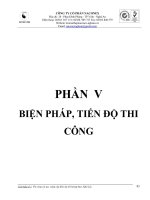 Thuyết minh biện pháp thi công kho dự trữ nhà nước