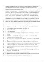 Safety and immunogenicity report from the com  cov study