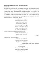 Phân tích tâm trạng Nguyễn Khuyến qua Thu điếu