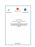 Tài liệu hướng dẫn bồi dưỡng giáo viên phổ thông cốt cán  Mô đun 3 Kiểm tra đánh giá học sinh trung học phổ thông theo hướng phát triển phẩm chất, năng lực môn Toán