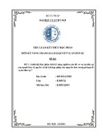 phân tích kỹ năng nghiên cứu hồ sơ vụ án dân sự của người bảo vệ quyền và lợi ích hợp pháp của nguyên đơn trong giải quyết vụ án dân sự