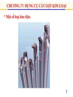 giáo trình nguyên lý cắt gọt kim loại