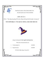 Xây dựng ứng dụng hỗ trợ học tiếng anh tăng tính thích nghi và tương tác 