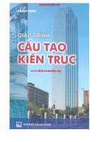 Giao trinh cau tao kien truc