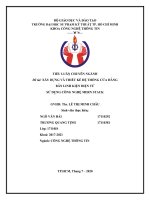 TIỂU LUÂN CHUYÊN NGÀNH ̣ đề tài xây DỰNG và THIẾT kế hệ THỐNG cửa HÀNG bán LINH KIỆN điện tử sử DỤNG CÔNG NGHỆ MERN STACK 