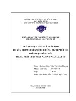 Trách nhiệm pháp lý do xâm phạm quyền sở hữu công nghiệp đối với nhãn hiệu trong pháp luật việt nam và pháp luật EU 