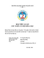 Phân tích luận điểm của ăng ghen “chủ nghĩa xã hội muốn trở thành khoa học phải đặt nó trên mảnh đất của hiện thực”  ý nghĩa của luận điểm đó đối với việt nam hiện nay 