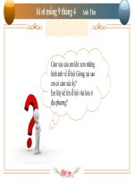 Giáo án trình chiều bài 6 ngữ văn 6 sách kết nối tri thức với cuộc sống (từ bài ai ơi mồng 9 tháng 4 đến hết) 