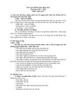 ÔN TẬP KIỂM TRA CUỐI KÌ I (Văn 9)