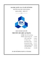 BÁO cáo bài tập lớn TRUYỀN số LIỆU  MẠNG VIẾT CHƯƠNG TRÌNH tạo DẠNG SÓNG CHO các mã ĐƯỜNG dây NRZ i, RZ, AMI, HDB3, B8ZS 