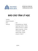 BÁO cáo tâm lý học những tác động của mạng xã hội đối với sức khỏe tâm thần của thanh thiếu niên rủi ro tiềm ẩn của mạng xã hội đối với sức khỏe tâm thần thanh thiếu niên 