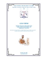 Giáo trình Hệ quản trị cơ sở dữ liệu (Nghề: Công nghệ thông tin - Cao đẳng): Phần 1 - Trường CĐ Nghề Kỹ thuật Công nghệ