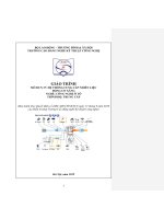 Giáo trình Hệ thống cung cấp nhiên liệu động cơ xăng (Nghề: Công nghệ ô tô - Cao đẳng): Phần 1 - Trường CĐ nghề Kỹ thuật Công nghệ