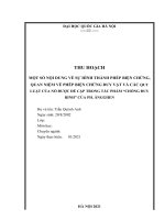 332. MỘT SỐ NỘI DUNG VỀ SỰ HÌNH THÀNH PHÉP BIỆN CHỨNG,  QUAN NIỆM VỀ PHÉP BIỆN CHỨNG DUY VẬT VÀ CÁC QUY LUẬT CỦA NÓ ĐƯỢC ĐỀ CẬP TRONG TÁC PHẨM “CHỐNG ĐUY  RINH” CỦA PH. ĂNGGHEN