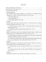 ĐỀ CƯƠNG CHI TIẾT học PHẦN tên học phần lịch sử đảng cộng sản việt nam 