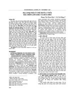 Hạ canxi máu ở trẻ dưới 2 tuổi: Đặc điểm lâm sàng và hóa sinh