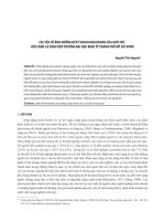 Các yếu tố ảnh hưởng đến ý định kinh doanh của giới trẻ - bối cảnh là sinh viên trường Đại học Kinh tế thành phố Hồ Chí Minh