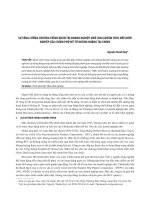 Sự tăng cường chương trình quản trị doanh nghiệp nhỏ (SBA) nhằm thúc đẩy khởi nghiệp của Chính phủ Mỹ từ khủng hoảng tài chính