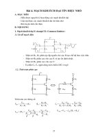 Giáo trình Kỹ thuật điện tử (Nghề Kỹ thuật sửa chữa, lắp ráp máy tính): Phần 2 - CĐ nghề Vĩnh Long