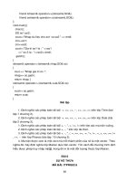 Giáo trình Lập trình hướng đối tượng (Nghề Lập trình máy tính): Phần 2 - Tổng cục dạy nghề