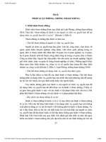 Giáo trình Pháp luật (Trình độ trung cấp): Phần 2 - CĐ GTVT Trung ương I