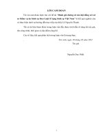 Đánh giá chứng cứ của hội đồng xét xử sơ thẩm vụ án hình sự theo luật tố tụng hình sự việt nam (tóm tắt) 