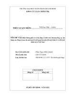 Biện chứng giữa cơ sở hạ tầng và kiến trúc thượng tầng, sự vận dụng của đảng trong việc giải quyết mối quan hệ giữa đổi mới kinh tế và đổi mới chính trị ở việt nam