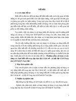 Phương pháp sử dụng và xây dựng các loại biểu đồ trong dạy học địa lí kinh tế - xã hội lớp 12 ở Trung tâm GDTX&DN Tam Đảo