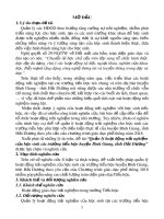 Quản lý giáo dục quản lý hoạt động trải nghiệm của học sinh các trường tiểu học huyện bình giang, tỉnh hải dương(klv02241)  