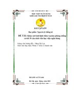 Khảo sát tình hình tiêm vaccine phòng chống covid 19 của sinh viên học viện ngân hàng 