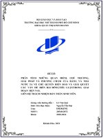 PHÂN TÍCH NHỮNG QUAN ĐIỂM, CHỦ TRƯƠNG, GIẢI PHÁP VÀ PHƯƠNG CHÂM CỦA ĐẢNG VÀ NHÀ NƯỚC TA VỀ CHỦ QUYỀN BIỂN ĐẢO VÀ GIẢI QUYẾT CÁC VẤN ĐỀ BIỂN BÀI ĐÔNGTIỂU LUẬNTRONG GIAI ĐOẠN HỆN NAY. LIÊN HỆ TRÁCH NHIỆM BẢN THÂN SINH VIÊN