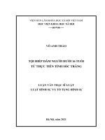 ĐỊNH TỘI DANH TỘI LẠM DỤNG TÍN NHIỆM CHIẾM ĐOẠT TÀI SẢN