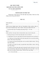 Thực tập tại tổ chức hành nghề công chứng về nhóm việc liên quan đến thừa kế