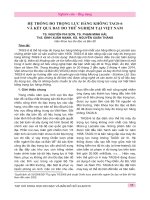 Hệ thống đo trọng lực hàng không TAGS-6 và kết quả bay đo thử nghiệm tại Việt Nam