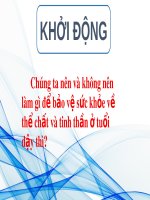 Bài giảng môn Khoa học lớp 5 năm học 2021-2022 - Bài 9: Thực hành nói “Không!” với các chất gây nghiện (Trường Tiểu học Thạch Bàn B)
