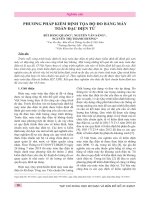 Giải pháp hiệu chỉnh tọa độ và độ cao điểm chi tiết trên bản đồ địa hình tỷ lệ lớn thành lập từ công nghệ kết hợp GNSSCORS và toàn đạc điện tử