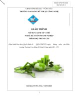 Giáo trình mô đun Kinh tế vi mô (Nghề Kế toán doanh nghiệp  Trình độ trung cấp)